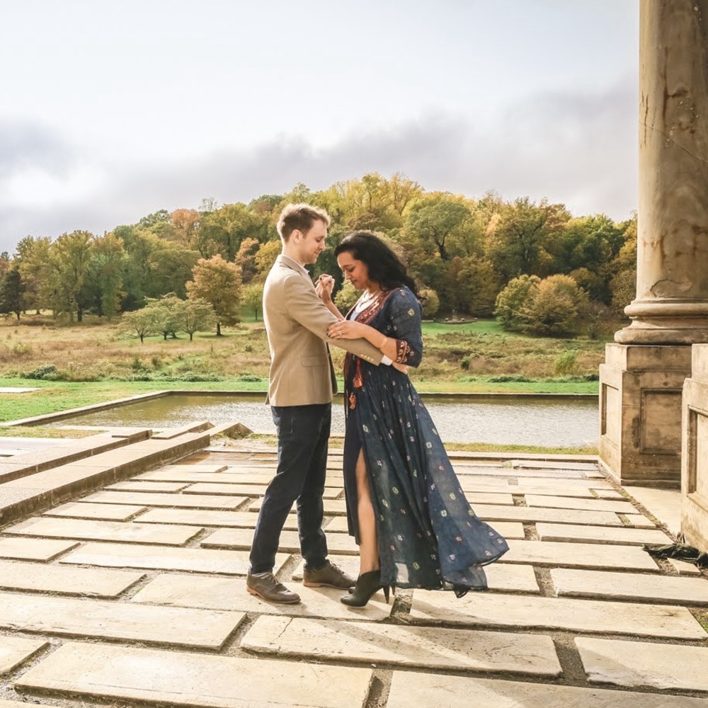 This is a beautiful dress from Ritu Kumar’s Indowesterm collection in 2020.